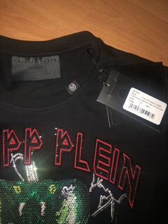 Футболка Philipp Plein кобра стразы оригинал