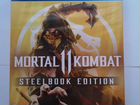 Игра Ps4/Ps5 Mortal kombat 11 Steelbook edition