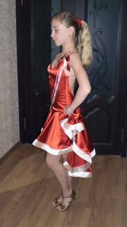 Платье для бальных танцев латино