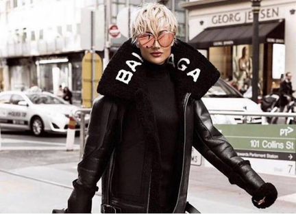 Дубленка balenciaga