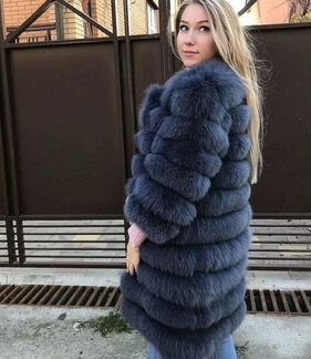 Шуба из песца трансформер 4 в 1