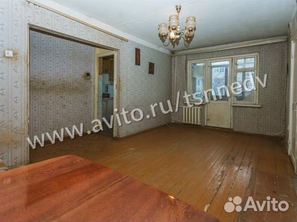 2-к квартира, 45.6 м², 3/5 эт.
