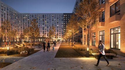 1-к квартира, 43.8 м², 9/30 эт.