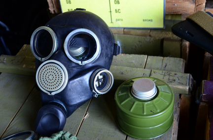 Новые с хранения противогазы гп-7, полный комплект
