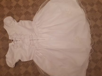 Платье новогоднее на девочку 4-6 лет