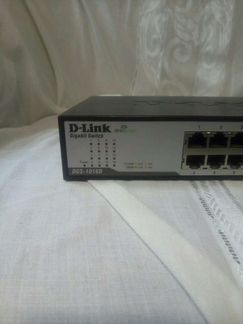 Коммутатор D-Link DGS-1016D