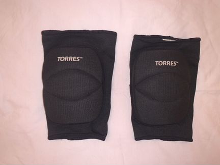 Наколенники чёрные torres (для спорта/волейбола)