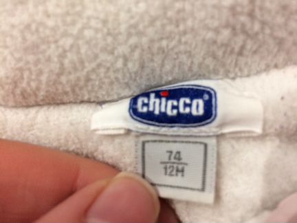 Chicco осень комбинезон 74