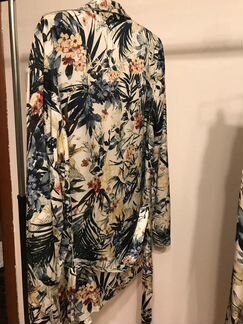 Костюм, lime, с принтом, в стиле кимоно-пижамы