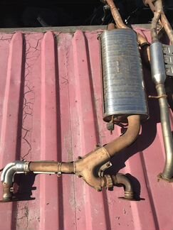 Выхлоп Infiniti QX56 QX80 Z62 Nissan Patrol Y62