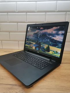 Большой 17.3 дюймовый ноутбук Dell