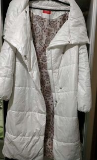 Пуховик белый