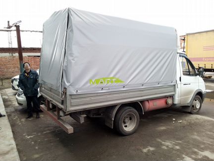 Тент стандартный Газель плюс 30 см высота