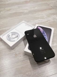 Apple Xr новый, чёрный 64гб