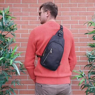 Новая сумка мужская из натуральной кожи Италия