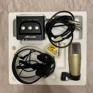 Behringer u-phoria studio - полный комплект