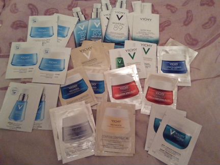 Набор пробников (28 шт) от vichy