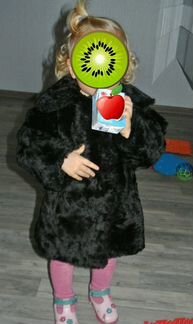 Качественная цигейковая шубка на девочку