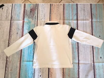 Поло для мальчика с длинным рукавом Armani