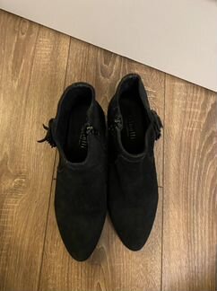 Ботильоны натуральная замша