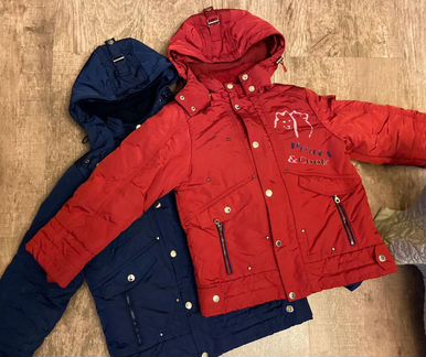 Зимняя куртка плюс утеплённые штаны