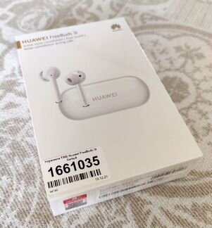 Huawei FreeBuds 3i Ceramic White новые, гарантия