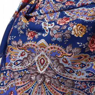 Платок павлопосадский шерстяной