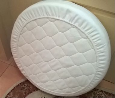 Двусторонний матрас круглый 71см
