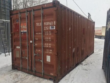 Морской контейнер 20 фут бу в Москве