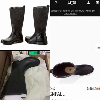 UGG original резиновые сапоги
