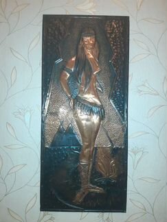 Панно чеканка на меди 