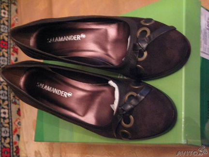 Новые туфли на платформе Salamander 37р