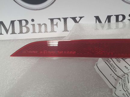 Отражатель задний правый М пакет бмв Ф30 BMW 3
