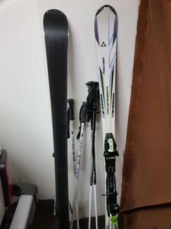 Горные лыжи fischer progressor ботинки палки сумка