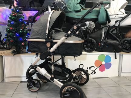Коляска детская Новая трансформер 2в1 и 3в1