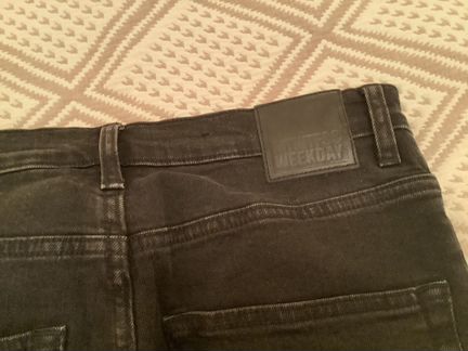 Джинсы скинни черные Weekday Cheap Monday W28 L32