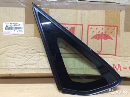 Стекло боковое Тойота prius +