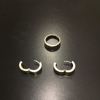 Серебряный комплект