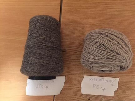 Пряжа в бобинах