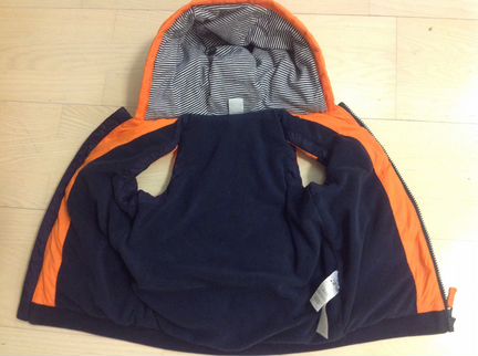 Детская тёплая жилетка, Petit bateau, Франция