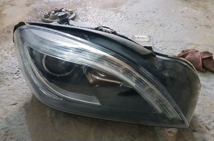 Фара на Mercedes ml w166 стекло
