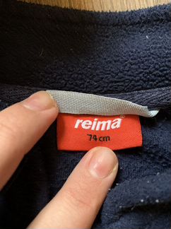 Зимний комбинезон reima 74 (до-5) + флис