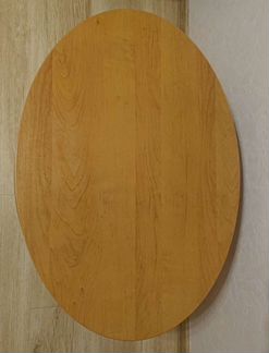 Овальная тумба на колёсах