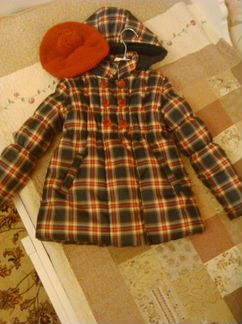 Куртка - полупальто на осень на 5-6 лет