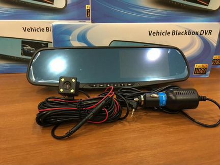 Зеркало-видеорегистратор + камера заднего вида