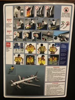 Инструкция по безопасности Аэрофлот Airbus A-320 2