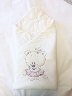 Конверт одеяло little star на выписку на липучках