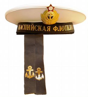 Бескозырка парадная белая