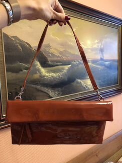 Кожаный клатч