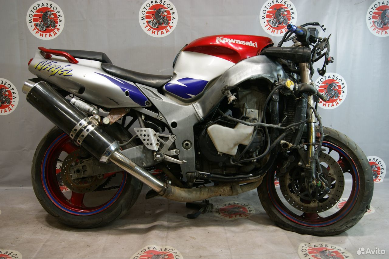 Мотоцикл Kawasaki ZX-9R, ZX900BE, 1997г, в разбор 89836901826 купить 7